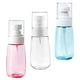 thumbnail image 3 of 3 piezas 60ml Kit de botellas de viaje portátiles Botellas de spray Botellas dispensadoras Botellas de bomba vacías para viajes al aire libre (Estilo de boquilla de colores aleatorios para aleatorio), 3 of 5