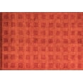 thumbnail image 1 of Ahgly Company Indoor Rectangle Abstract Orange Modern Area Rugs, 8' x 10', 1 of 4