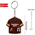 thumbnail image 2 of Sports Ball Games Acrylic Keychain, Sports Keychain Gift, Team Spirit Keychain, Durable 2.75-Inch Athlete Gift for Men, Women, Athletes, Coaches, Fans, Accessory for Keys and Bags, 2 of 8