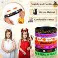 thumbnail image 3 of JANYUN 42pcs Halloween Party Favors Silicone Bracelets Rubber Wristbands for Halloween Party Decorations Accessories Trick or Treat Goodie Bag Stuffers Fillers Supplies, 3 of 7