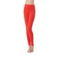 thumbnail image 1 of Qarigey Ropa interior de mujer, mallas, pantalones térmicos elásticos de Color sólido, transpirables, cómodos, capa base de otoño, pantalones Ropa interior Rojo Qarigey AP013793-02, 1 of 6