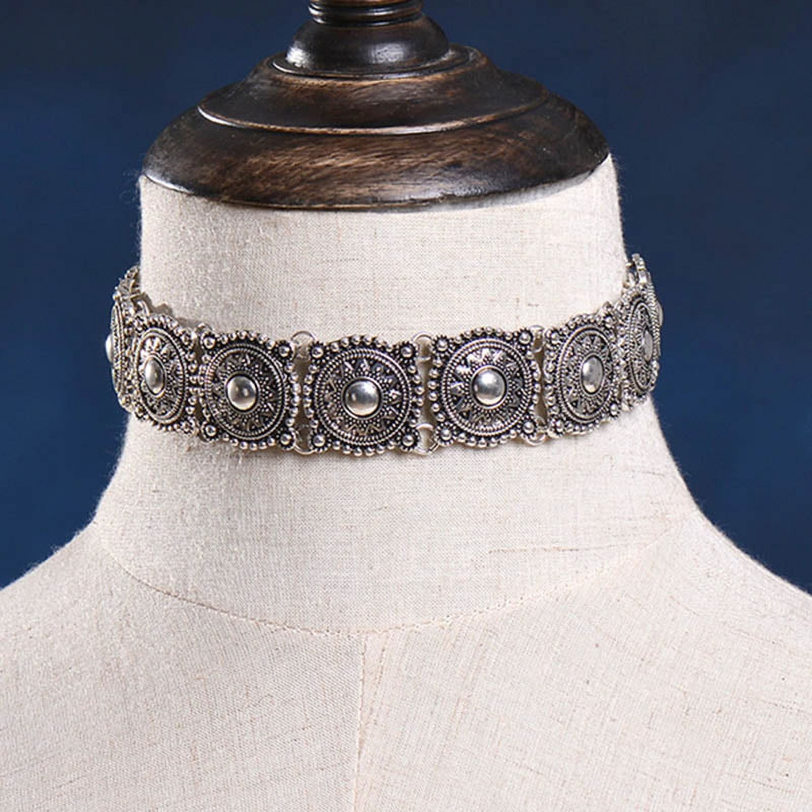 Antique Emerald Green Golden Choker Necklace Set – Deara Fashion Accessories