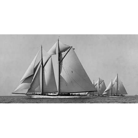 - Schooner Race Poster Print by Edwin Levick
