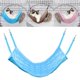 thumbnail image 5 of Gato hamaca cama cama colgante transpirable suave mascota jaula hamaca para jaula Azul 53x35cm Zulema Hamaca para gatos para jaula, 5 of 7