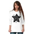 thumbnail image 3 of Miracles Happen All Time Inspiring Women Plus Size Long Sleeve Graphic Tee Brisco Brands 3X, 3 of 5