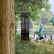 thumbnail image 5 of Comedero para pájaros al aire libre, comedero para pájaros al aire libre, comedero para pájaros de Metal colgante, dispensador de comida para pájaros, apariencia llamativa, 5 of 8