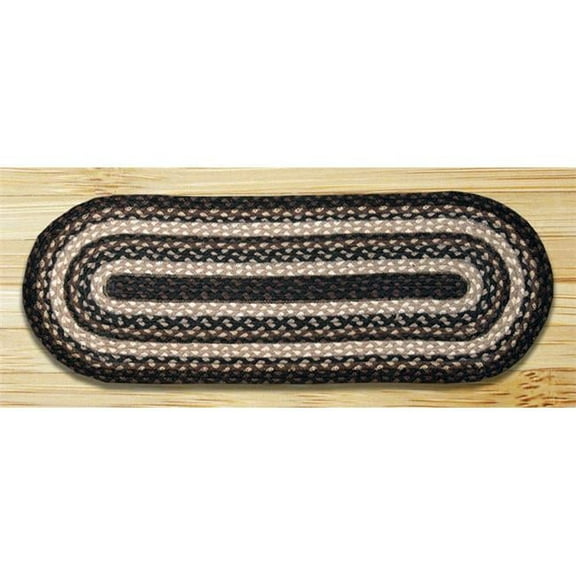 Earth Rugs 52-TR313 Mocha-Frappuccino Table Runner