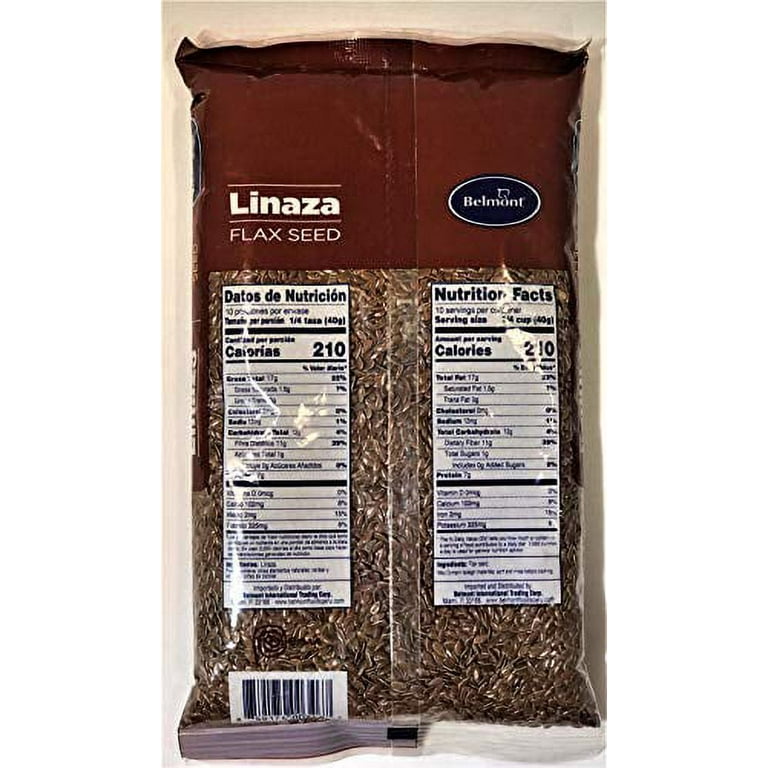 LINAZA Flaxseed 14 OZ by BELMONT Product of Peru - Walmart.com