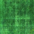 thumbnail image 1 of Ahgly Company Indoor Square Oriental Green Industrial Area Rugs, 3' Square, 1 of 4