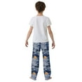 thumbnail image 5 of FORMRS Kids Pajama Pants with Pockets Size 9-10Y Boys Lounge Sleep Bottoms, Blue Night Sky, 5 of 8