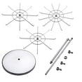 thumbnail image 3 of Polmart Adjustable 3 Tier Rotating Jewelry Display Holder, 3 of 5