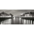thumbnail image 2 of Crane, Rita 14x8 White Modern Wood Framed Museum Art Print Titled - Ponte Vecchio III, 2 of 4