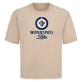 thumbnail image 2 of Men's Levelwear  Khaki Winnipeg Jets Team Surge Luxe Signature Knit T-Shirt, 2 of 3