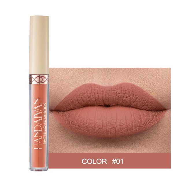 Lápiz Labial Líquido Mate Aterciopelado Xihbxyly 12 Colores