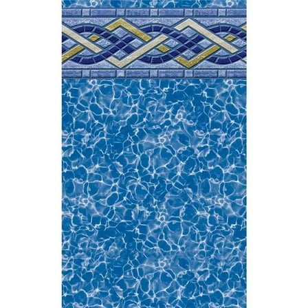 GLI Pool Products UV Resistant Pool Liners, Virgin Vinyl Blue, 24 ft. Round