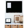 thumbnail image 2 of Audio-Visual Direct Magnetic Black Glass Dry-Erase Board Set - 30" H x 40" L -, 2 of 7
