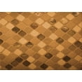 thumbnail image 1 of Ahgly Company Machine Washable Indoor Rectangle Transitional Mahogany Brown Area Rugs, 6' x 9', 1 of 7