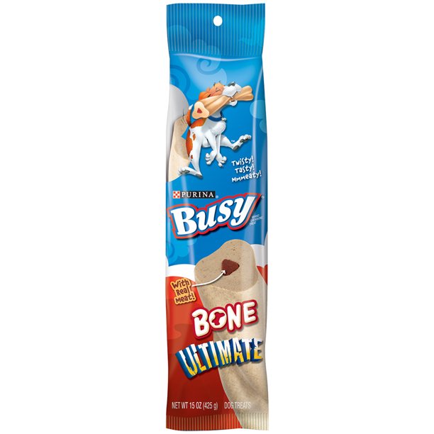 Purina Busy Dog Bone Treats, Bone Ultimate, 1 ct. Pouch