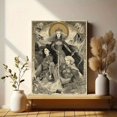 thumbnail image 6 of Fantasy Warrior Queens Canvas Print Wall Art for Living Room Bedroom Study Office Hallway Home Decor, 6 of 8