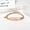Rose Gold, variant on Love Heart Stainless Steel Charms Bracelet Female Personality ID Bracelet Women-Rose Gold