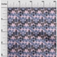 thumbnail image 1 of oneOone Organic Cotton Voile Fabric Chevron Ikat Printed Craft Fabric BTY 42 Inch Wide, 1 of 1