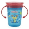 Nuby 8 Oz. No-Spill 2-Handle 360° Printed Wonder Cup, Blue