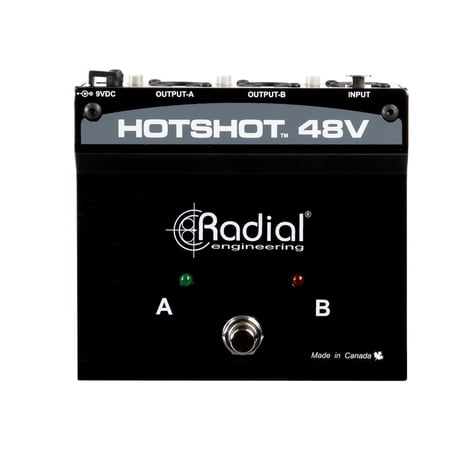 Radial Engineering HotShot 48V Condenser Microphone Switcher price history on PriceWatchPro