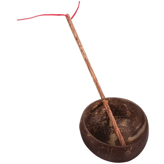 CRILSTYLEO Bath Utensils Coconut Shell Ladle for Outdoor Travel 1Set