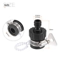 thumbnail image 2 of Uxcell Quick Connector Faucet Hose Fitting 10mm ID Adapter Black, 2 of 5