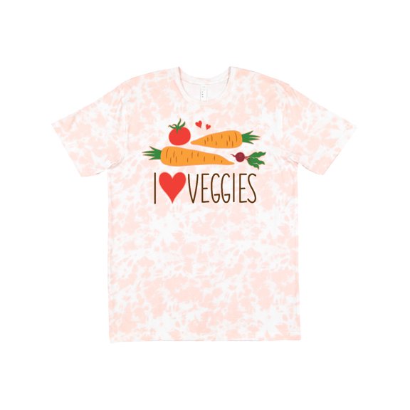 Inktastic I Love Heart Veggies Vegetables Healthy Food T-Shirt