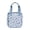 Blue Hydrangea, variant on Ello Floral Pattern Insulated Neoprene Lunch Tote with Zipper, Sage