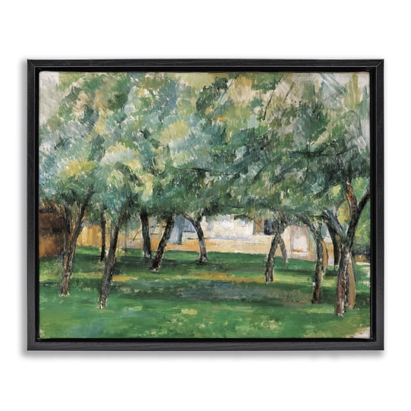 Stupell Industries French Country Black Floating Frame Canvas Art, 21 x 17, by one1000paintings