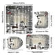 thumbnail image 5 of Cortina Baño Estampada 14455565 (4 Piezas A), 5 of 9