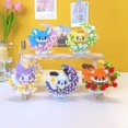 thumbnail image 5 of Sanrio Kuromi Cinnamoroll panda gato ratón pequeño animal modelo juguetes de bloques de construcción decoración del hogar adornos regalos para niños lindo, 5 of 5