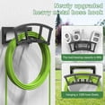 thumbnail image 6 of OLV Garden Hose Wall Holder,Outdoor Heavy Duty Metal Hanger,Holds 125ft/95lb Water Pipe,Sturdy Detachable Hose Storage Organizer Reel Rack, 6 of 9