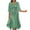 Green, variant on Summer Dresses for Women 2023 Flowy Floral Print Two-piece Set Wedding Guest Mother of the Groom Dresses Casual Vintage Party Dress
