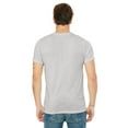 thumbnail image 2 of The Bella + Canvas Unisex Triblend Short Sleeve V-Neck T-Shirt - WHT FLCK TRIBLND - XS, 2 of 4