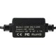 thumbnail image 4 of USB-Ladekabel kompatibel mit Sony DCR- HC18, HC18E, HC19, HC19E, HC16E, HC17, HC17E, HC21, HC20, HC20E Kamera, Videokamera, Camcorder Schwarz, 4 of 4