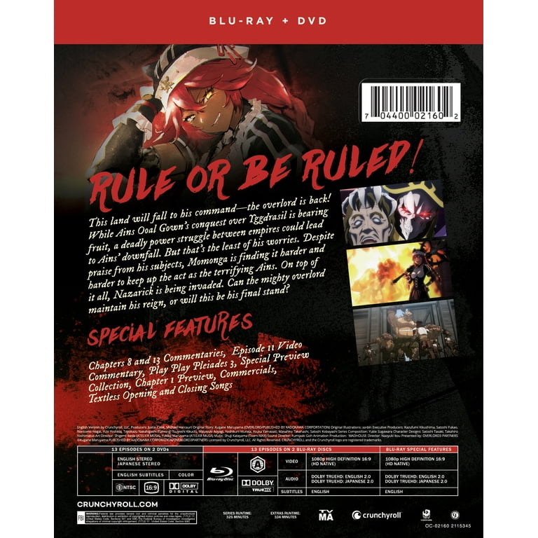 オーバーロード 3 [Blu-ray] Amazon.co.jp: オーバーロードIII 3 [Blu-ray] : 日野聡, 原由実