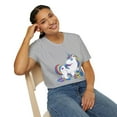 thumbnail image 6 of Cute Unicorn Easter Eggs Rainbow Graphic Novelty TShirt, 6 of 6