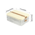 thumbnail image 3 of Openpig Fridge Organizer Food Grade, Versatile Lunch Meat Container for Refrigerator, Stackable Cheese Container, Food Storage Boxes with Lid for Cold Cuts, 3 of 6