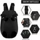 thumbnail image 4 of Bolsa para Transportar Mascotas, Mochila para Perros - Mochila para Transportar Perros y Gatos con Parte Delantera Ajustable para Mascotas, Mochila de Transporte para Mascotas para Viajes/Senderismo/, 4 of 5
