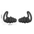 thumbnail image 2 of Rhino Horn Design Ear Plugs Waterproof Reusable Comfy for Adult Teen Showering Bathing Surfing Other Water Sports 2PCS, 2 of 16