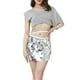 thumbnail image 4 of Sonducket Minifalda de tela para mujer, exquisita banda elástica de tamaño libre, decorativa, brillante, para actuación de baile, vestido Type2 NO2, 4 of 6