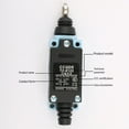 thumbnail image 3 of -8122 Stroke Switch 8122 Mini-Motion Stroke Switch Limit Switch, 3 of 5