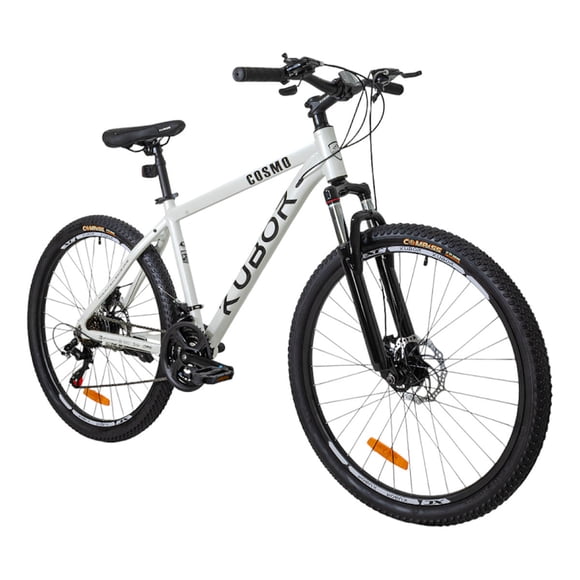 Bicicleta de Montaña Aluminio Rodada 26 21 Velocidades Kubor Blanco Cosmo