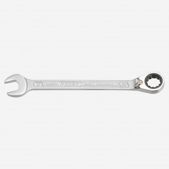Hazet 606-22 Ratcheting combination wrench 22mm