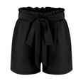 thumbnail image 2 of Sngxgn Womens Sweat Shorts Casual Summer Shorts Elastic Comfy Shorts High Waist Shorts Fall Fashion Clothes(A,M), 2 of 8