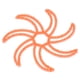 thumbnail image 3 of Casco flexible interior de silicona forro transpirable accesorios para bicicleta naranja, 3 of 4