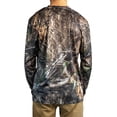 thumbnail image 4 of HOT SHOT Men's Camo Hunting Lightweight Performance Long Sleeve Shirt - Mossy Oak Country DNA, 2X-Large, 4 of 5